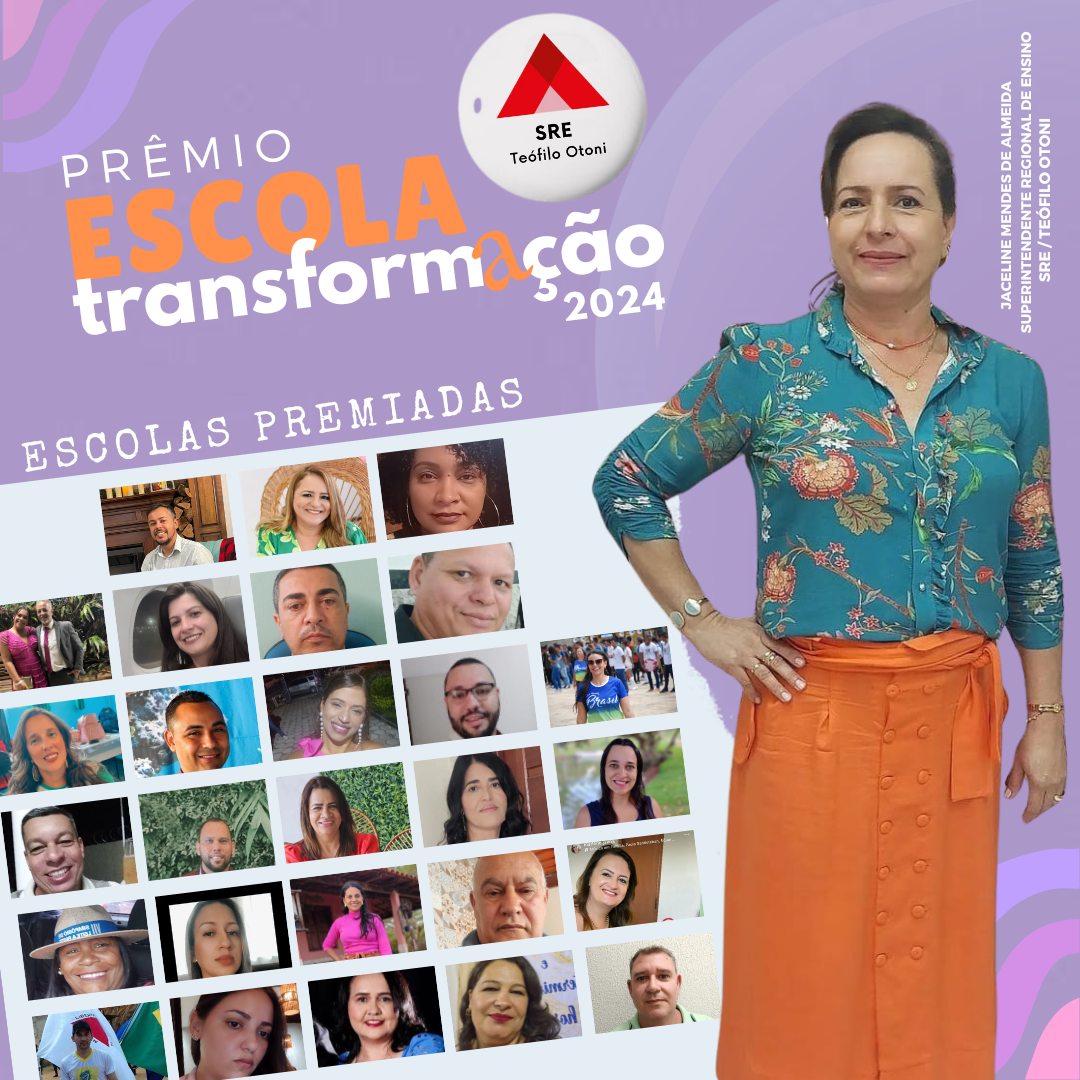 PRÊMIO ESCOLA TRANSFORMAÇÃO 2024